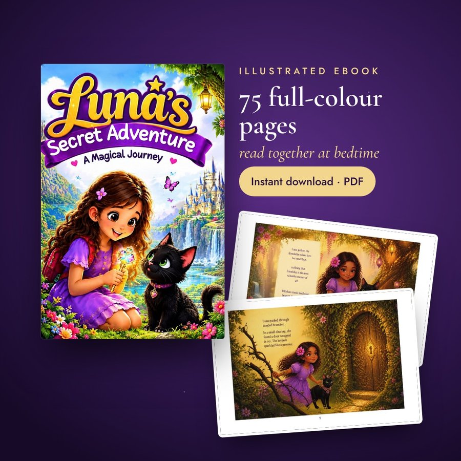 Luna’s Secret Adventure Illustrated eBook